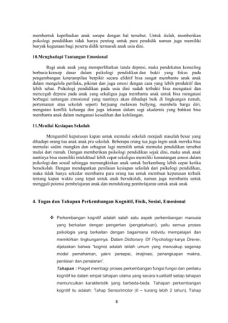 Cara Efektif Menghadapi Tantangan Psikologi Anak Panduan Lengkap Untuk Orang Tua Dan Pendidik